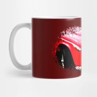 Triumph TR250 1960s British classic car elements Mug